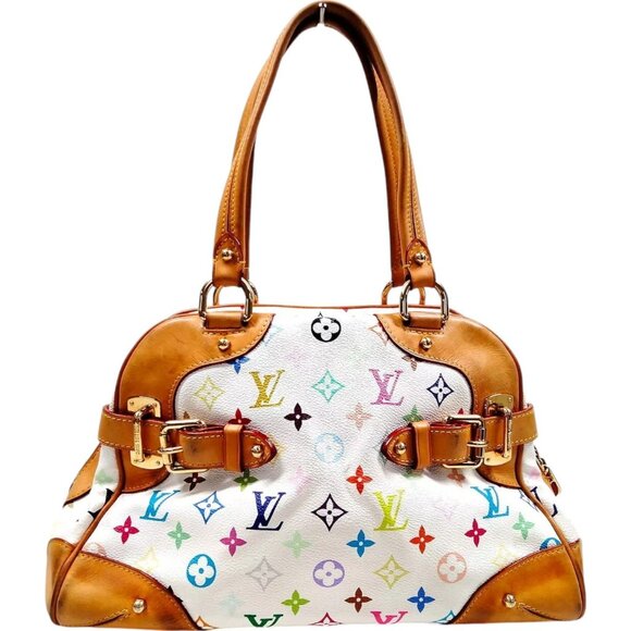 777764AQ (S6) Louis Vuitton Shoulder Bag Claudia Monogram Multicolor - Picture 1 of 9